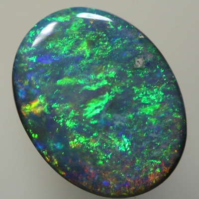SOLID BLACK OPAL Sparkling bright oranges over greens SEE VIDEO